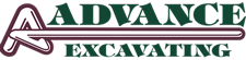 Advance Excavating Logo